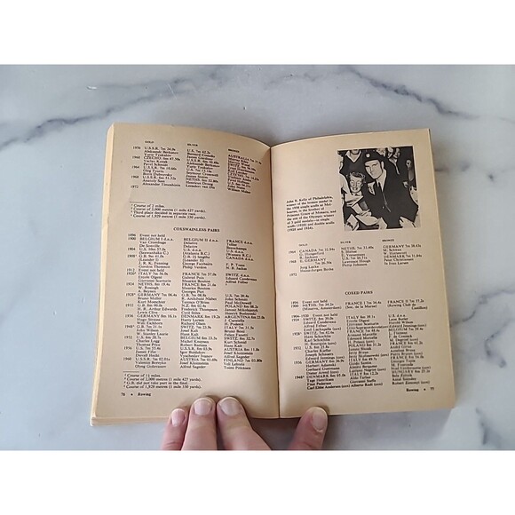 Guinness Book Of Olympic Records By Norris And Ross McWhirter Paperback - Picture 7 of 10